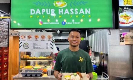 Gerai Nasi Padang Hassan Sunny di Singapura ‘dikerumuni’ peminat China