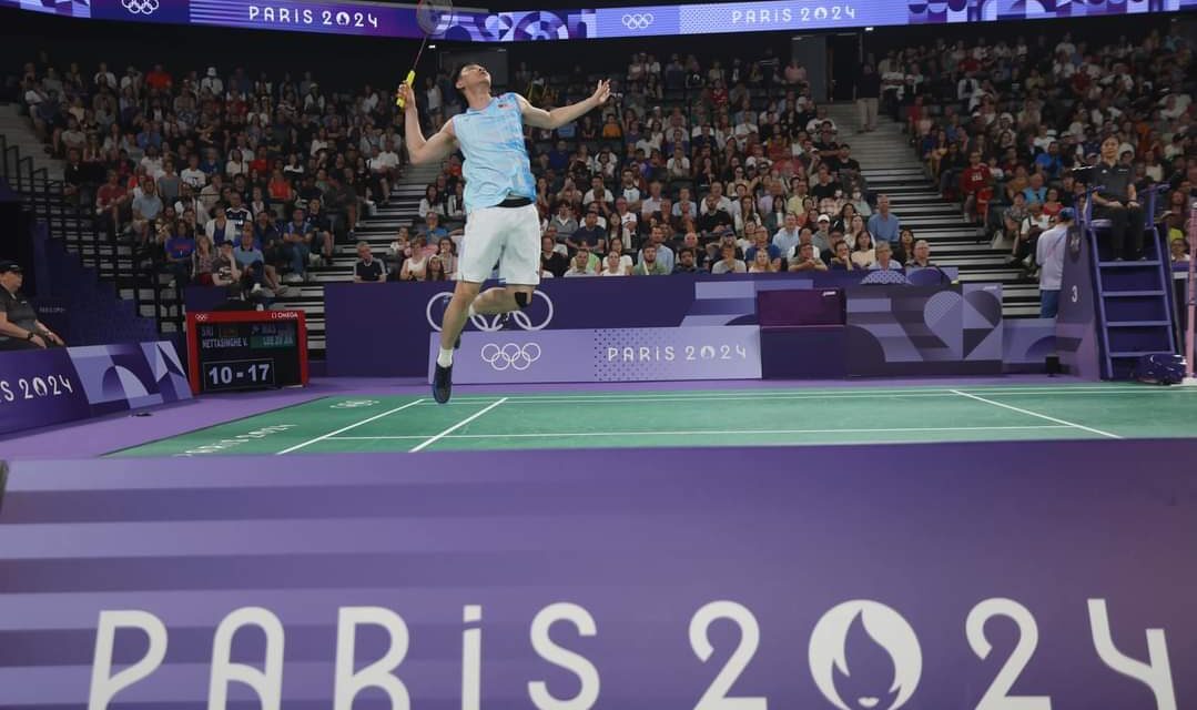 Zii Jia selesa ada penonton di Porte de La Chapelle Arena