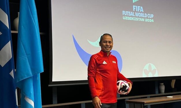 Minat, disiplin jadikan Badrul kini sebagai Penilai Pengadil Futsal Fifa