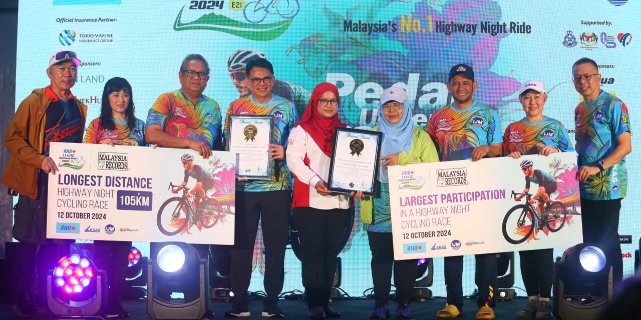 Lekas Highway Ride cipta rekod MBOR, perlumbaan  malam terbesar