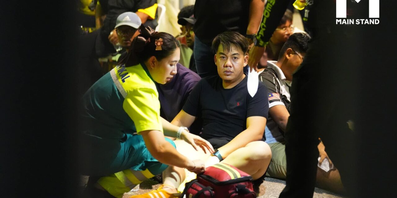 Perbalahan tegang penyokong Thailand dan Malaysia selepas perlawanan