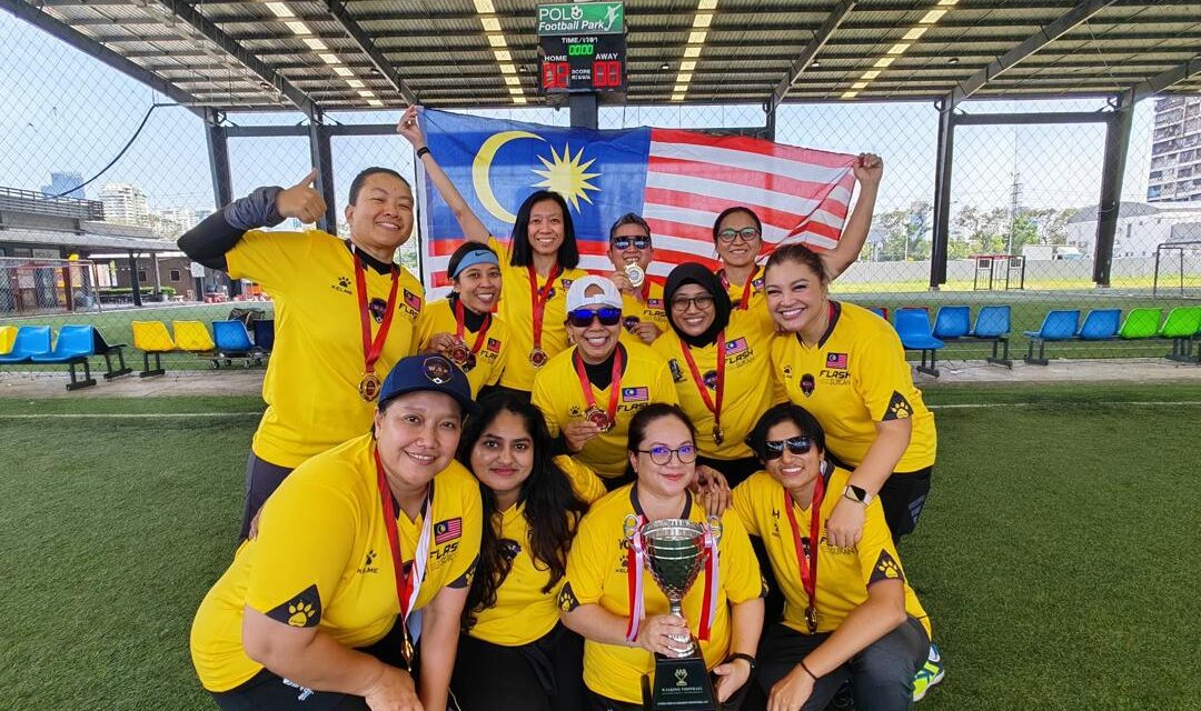 Debut ke Kejohanan Walking Football International tuai hasil, WSF Malaysia muncul juara !