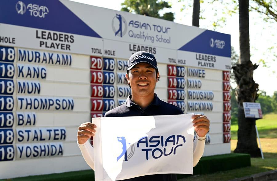 Takumi Murakami juara peringkat akhir Asian Tour School