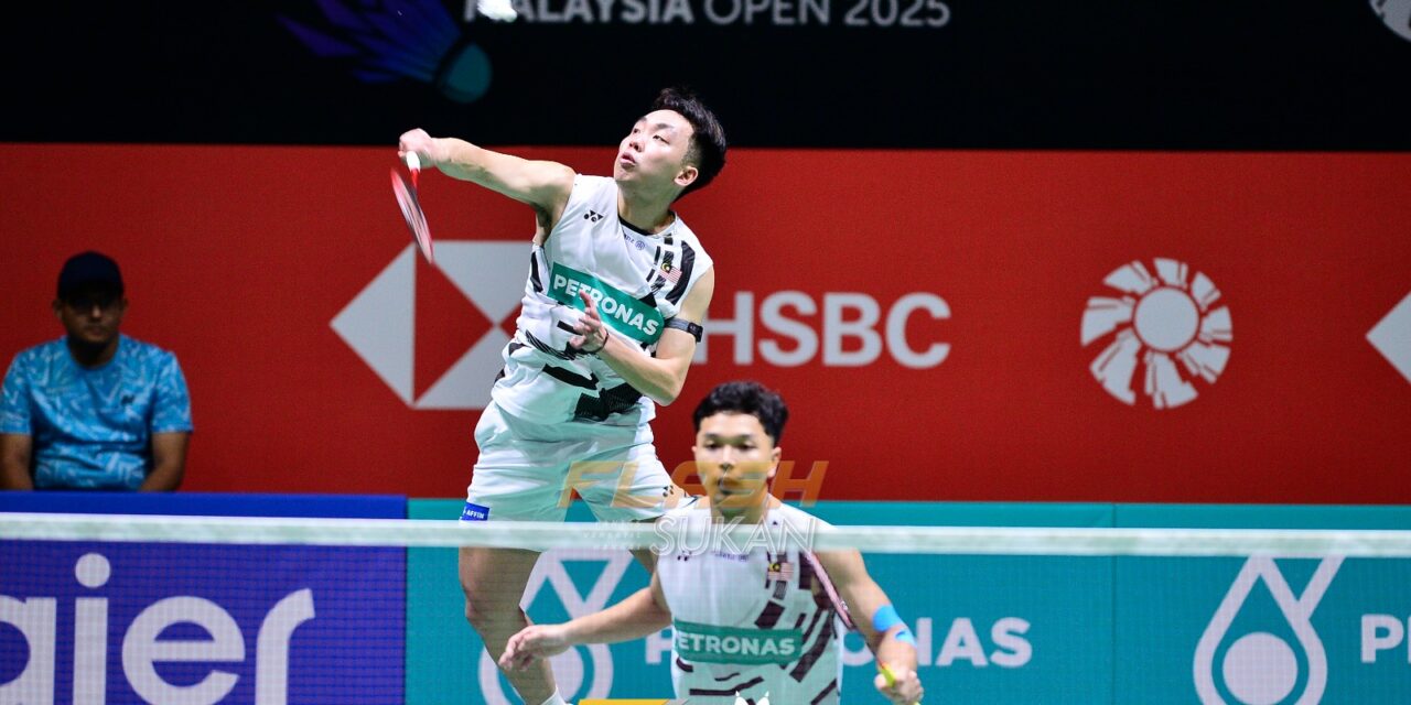 Arif-Roy King singkir beregu No.6 dunia, mara ke pusingan kedua Masters Indonesia
