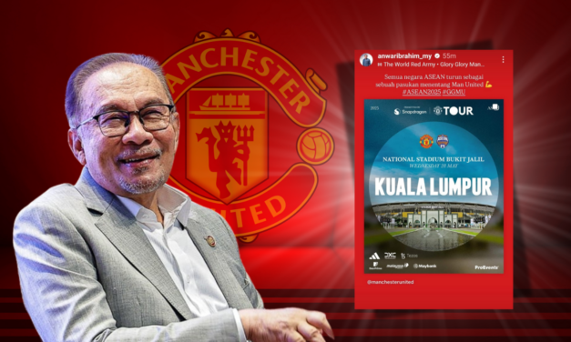 PMX Teruja Aksi Bersejarah ASEAN Lawan Manchester United