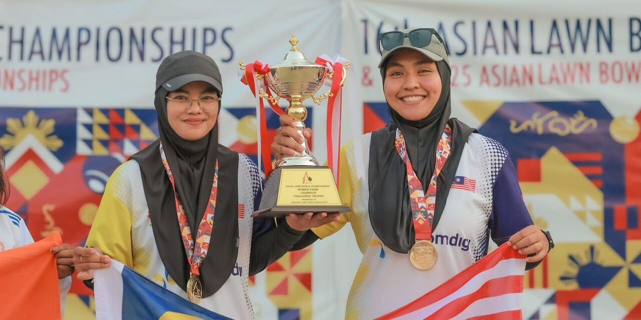 Comeback Emas Aleena & Ain Nabilah Warnai Kejayaan Malaysia di Filipina