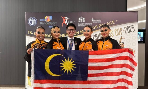Bernice Iu Curi Tumpuan di Georgia, Malaysia Semakin Digeruni dalam Dancesport Dunia