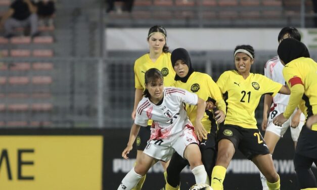 Jepun Ajar Malayan Tigress Cara Main Bola Sepak Sebenar