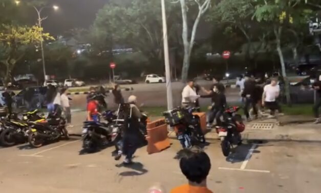 Penyokong KL City–Sabah Bergasak Lepas Perlawanan