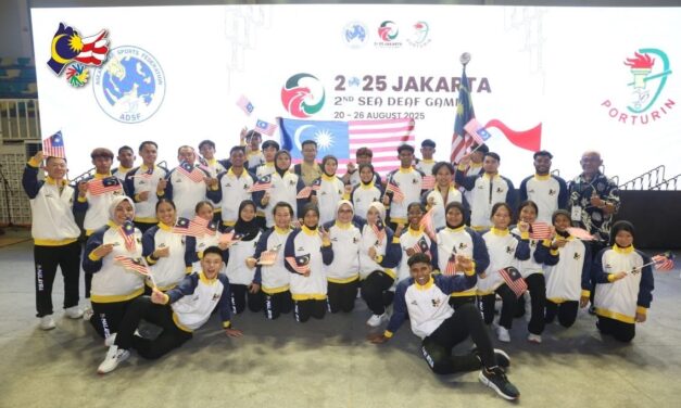 Malaysia Cipta Sejarah, Juara Keseluruhan Sukan SEA Pekak 2025 dengan 25 Emas