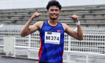 Pelajar UPSI Raih Gangsa di Kejohanan World Athletics Continental Tour Bronze