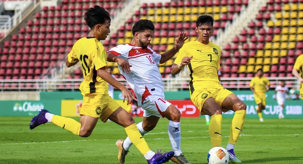 Malaysia tewas 0-1 kepada Lubnan pada perlawanan pembukaan Kelayakan Piala Asia B-23