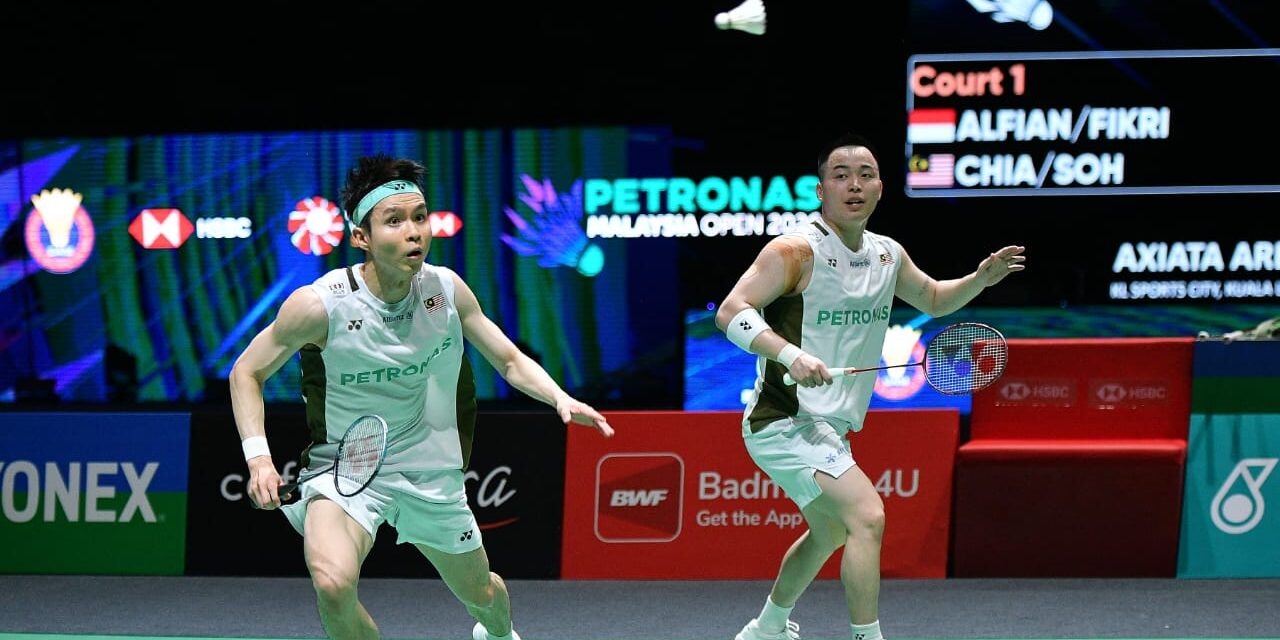 Aaron Chia–Wooi Yik Bawa Beregu Lelaki Malaysia Ke Final Terbuka Malaysia Pertama Sejak 2014