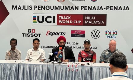 Azizulhasni Sedia Harungi Cabaran Sengit Piala Dunia Trek di Nilai