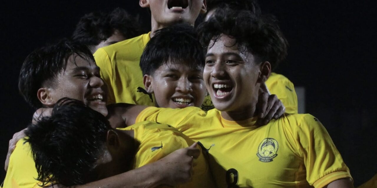 ASEAN U-17: Malaysia B-17 Ke Final, Tewaskan Laos Dengan Bergaya
