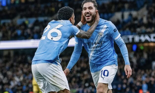 City Terus Kejar Arsenal Selepas Tewaskan Palace