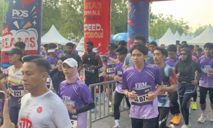 Semangat larian rapatkan alumni dan mahasiswa