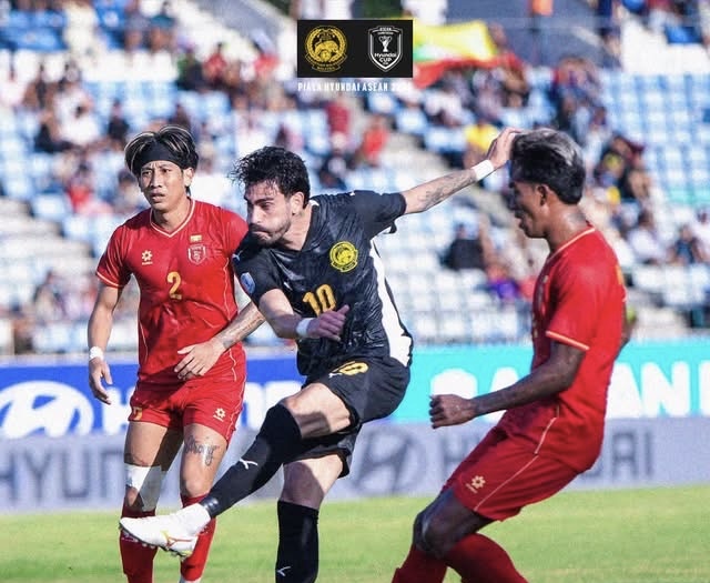 Josue Cetus Kebangkitan, Harimau Malaya Tundukkan Myanmar