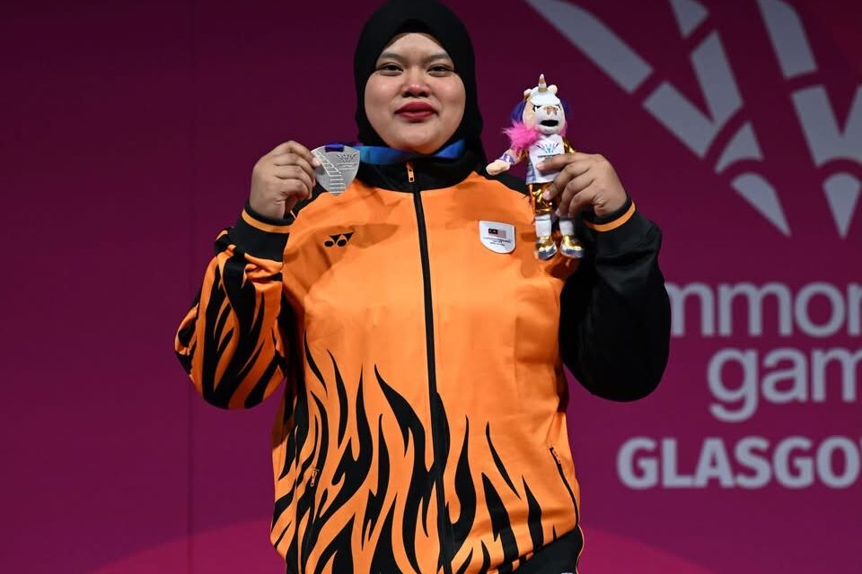Aqilah Cipta Sejarah, Raih Perak Sulung Angkat Berat Wanita Malaysia di Glasgow
