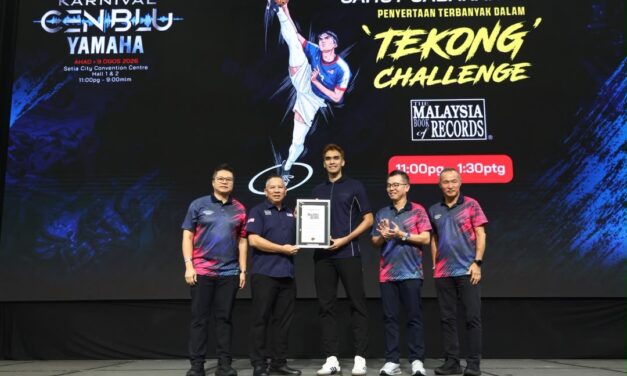 Syahir Rosdi Catat Rekod MBOR, Tekong Setinggi 2.28 Meter