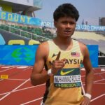 Danish Iftikhar Cipta Sejarah, Layak Ke Final 100m Kejohanan Olahraga Bawah 20 Tahun Dunia