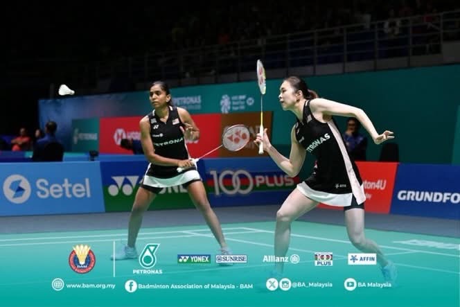 Pearly-Thinaah Mara Ke Pusingan 16 Kejohanan Dunia Badminton