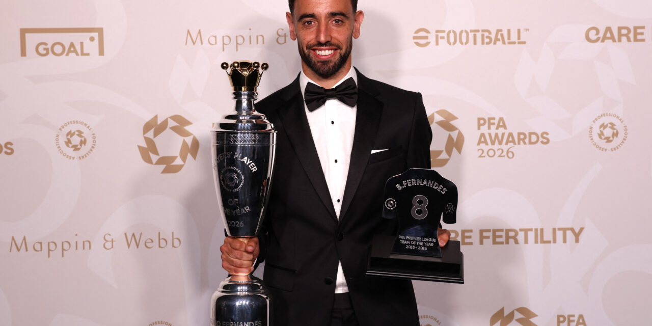 Pemain Terbaik PFA Milik Bruno Fernandes