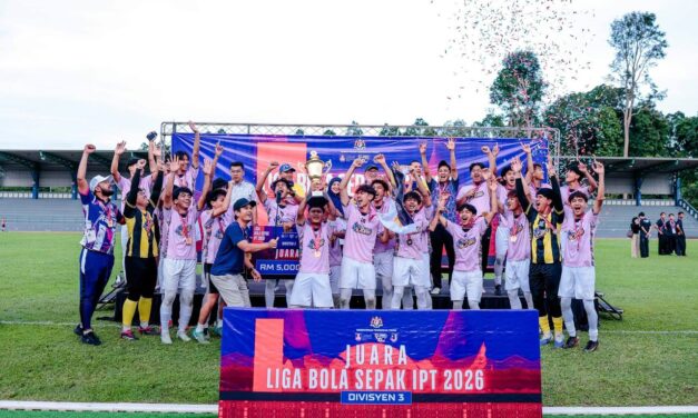 UiTM Cawangan Perak Julang Kejuaraan Liga Bola Sepak IPT Divisyen 3 2026