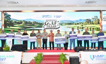 Sultan Pahang Berkenan Berangkat Ke Kejohanan Golf Fillah Tuanku Canselor UMPSA 2026