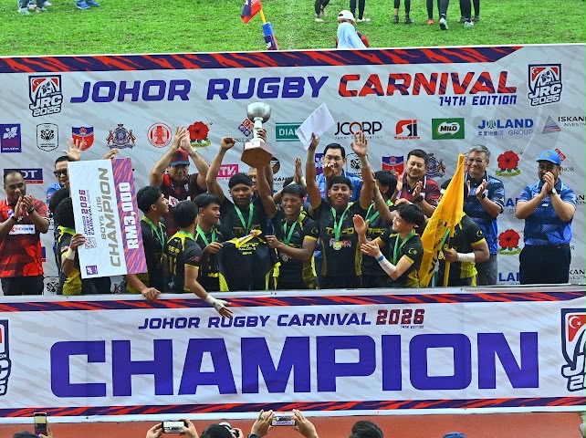 10,000 Pengunjung Serikan Karnival Ragbi Johor 2026 Edisi Ke-14