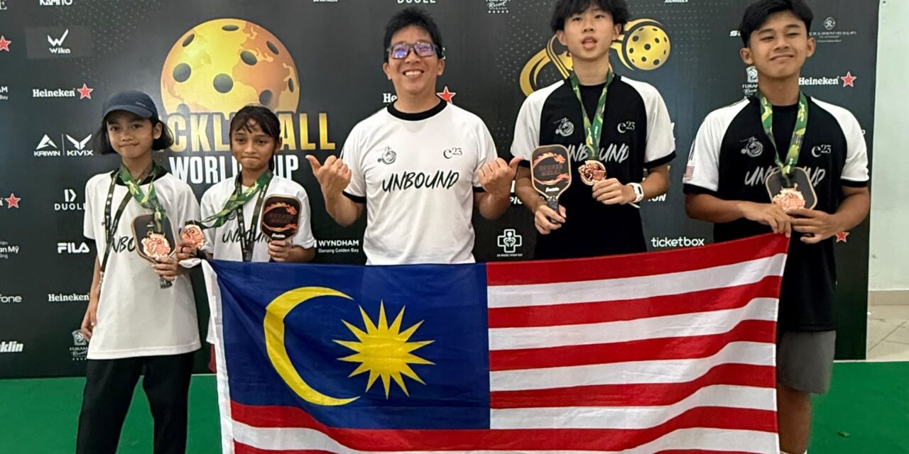 Pemain Pickleball Remaja Malaysia Raih Tiga Pingat Di World Cup Edition