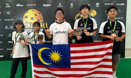 Pemain Pickleball Remaja Malaysia Raih Tiga Pingat Di World Cup Edition
