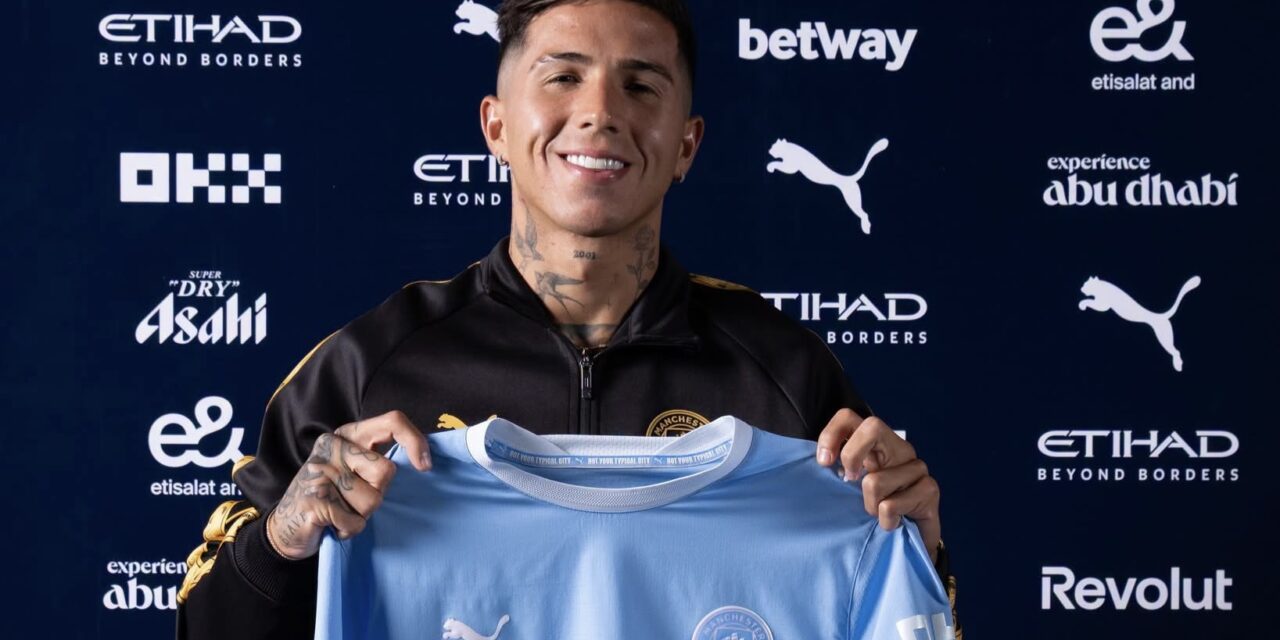 Enzo Fernandez Sertai Manchester City, Catat Rekod Perpindahan Britain
