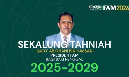 Ab Ghani Terajui FAM, Ini Barisan Exco Baharu Bagi Penggal 2025-2029