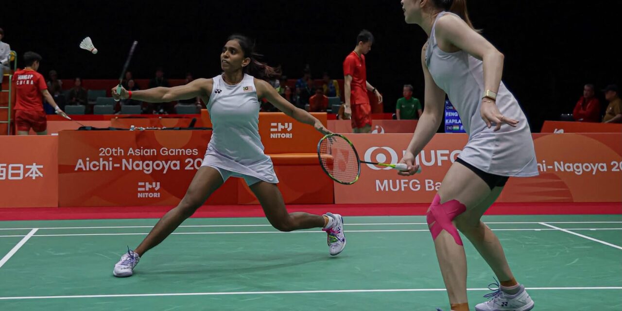 Sukan Asia 2026: Pearly-Thinaah Terlepas Final, Sumbang Gangsa Buat Malaysia