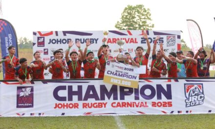 108 Pasukan Gegarkan Karnival Ragbi Johor 2026