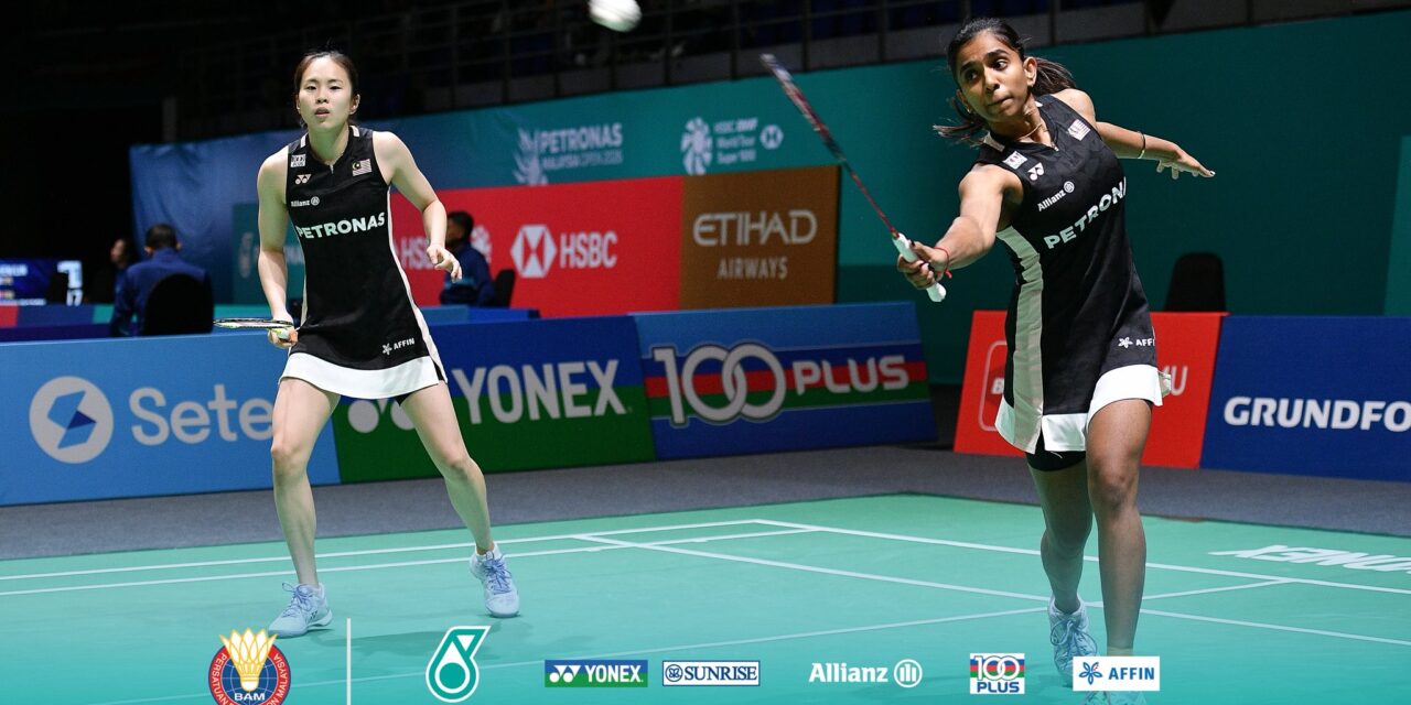 Pearly Tan-M. Thinaah Tamat Kemarau 18 Tahun, Julang Gelaran Terbuka Denmark