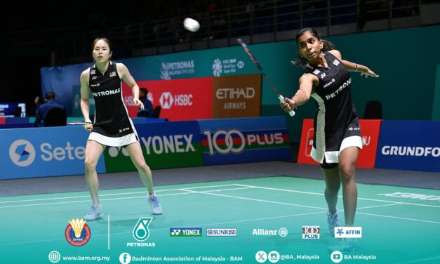 Pearly Tan-M. Thinaah Tamat Kemarau 18 Tahun, Julang Gelaran Terbuka Denmark