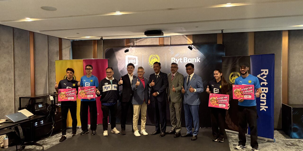Yes, Ryt Bank Bergabung Dengan FAM Sebagai Rakan Penaja Utama Bola Sepak Malaysia